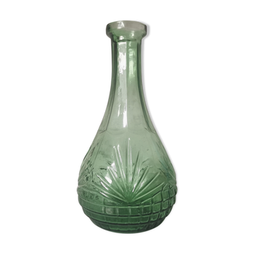 Carafe verre ciselé