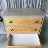 Commode en bois peint, 1950