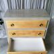 Patinated chest of drawers