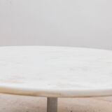Mid-Century Marble Round Coffee Table, 1960s