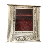 Patinated wall cabinet