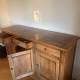 Louis Philippe sideboard in solid walnut