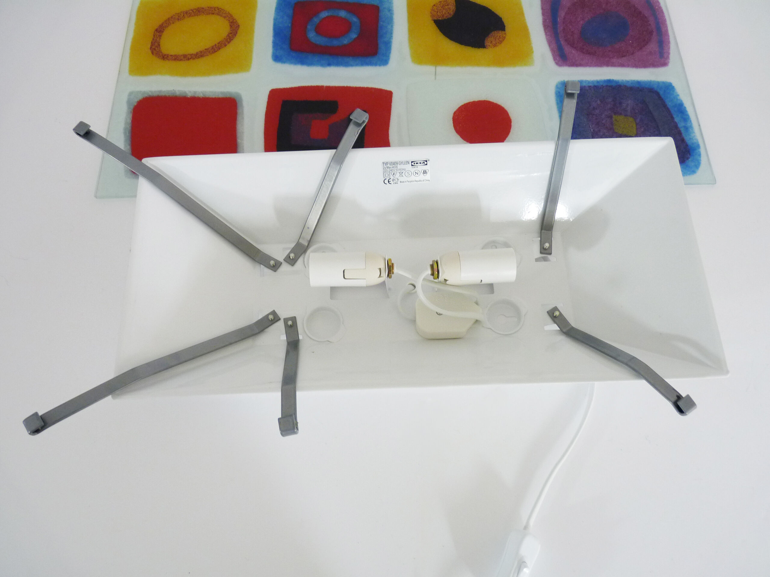 Ikea Gyllen vintage wall applique. Year 90