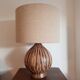 Lampe boule céramique