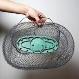 Vintage XL fishing net or basket Maillinox from the 80s-90s.