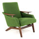 mid century teak Armchair 'Breda' | - fully restored + new upholstery