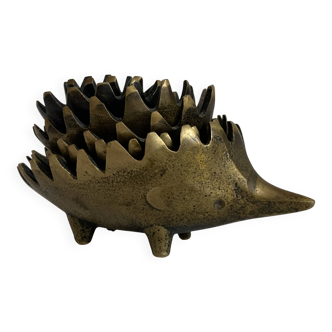 Hedgehog ashtrays by Walter Bosse for Hertha Baller vintage 1950