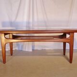 Scandinavian coffee table in G Plan teak