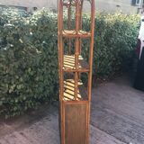 Étagère en rotin et cannage