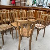 Set of 14 Baumann bistro chairs for "Henri Julien SA"