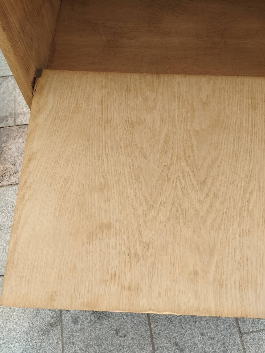Secrétaire commode ancien vintage pieds compas