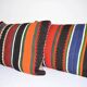 Set of 2 vintage kilim cushion covers 46x61 cm