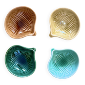 Ensemble de quatre coupelles ou vide poches en céramique vintage