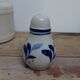 Saliere poivriere faience