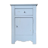 Small handcrafted glacier blue piece of furniture – Chiffonnier & Country Spirit