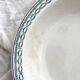 Ironstone dish, model 4014 Saint Amand