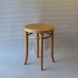 Stool Thonet 1930 seat blond wood