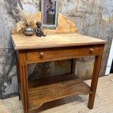 Antique oak dressing table