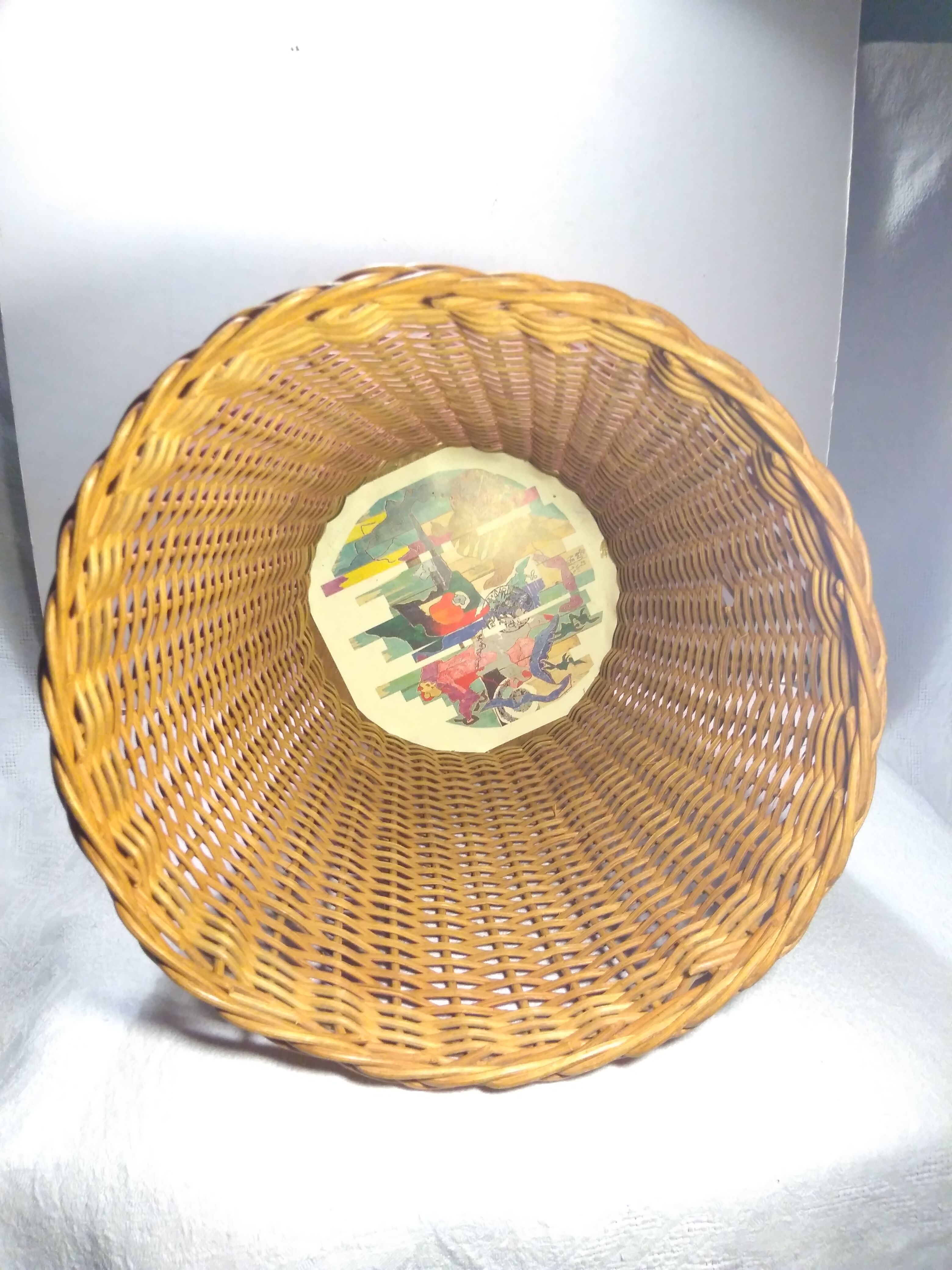 Vintage paper basket