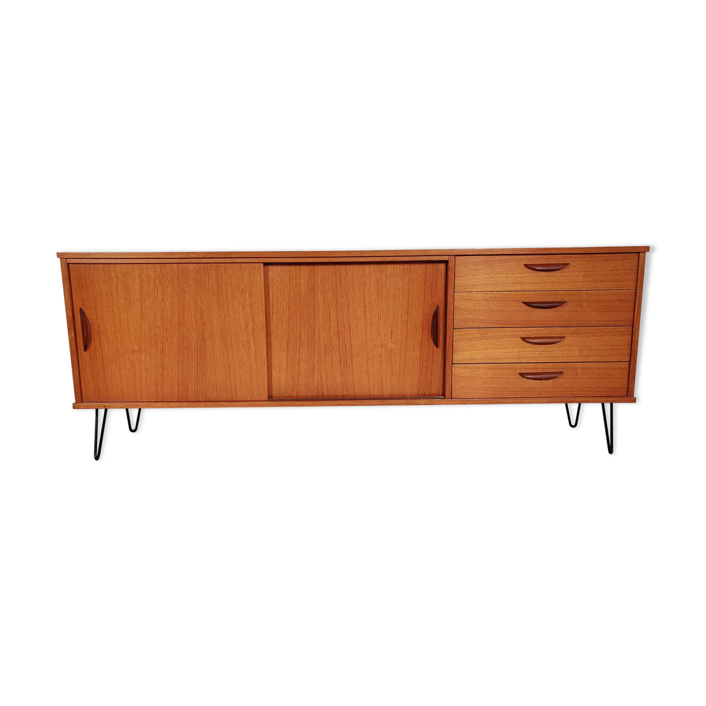 Scandinavian teak row, 60s