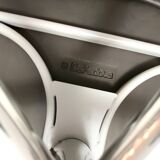 Black Leather Incisa Office Chair by Vico Magistretti for De Padova, 1992