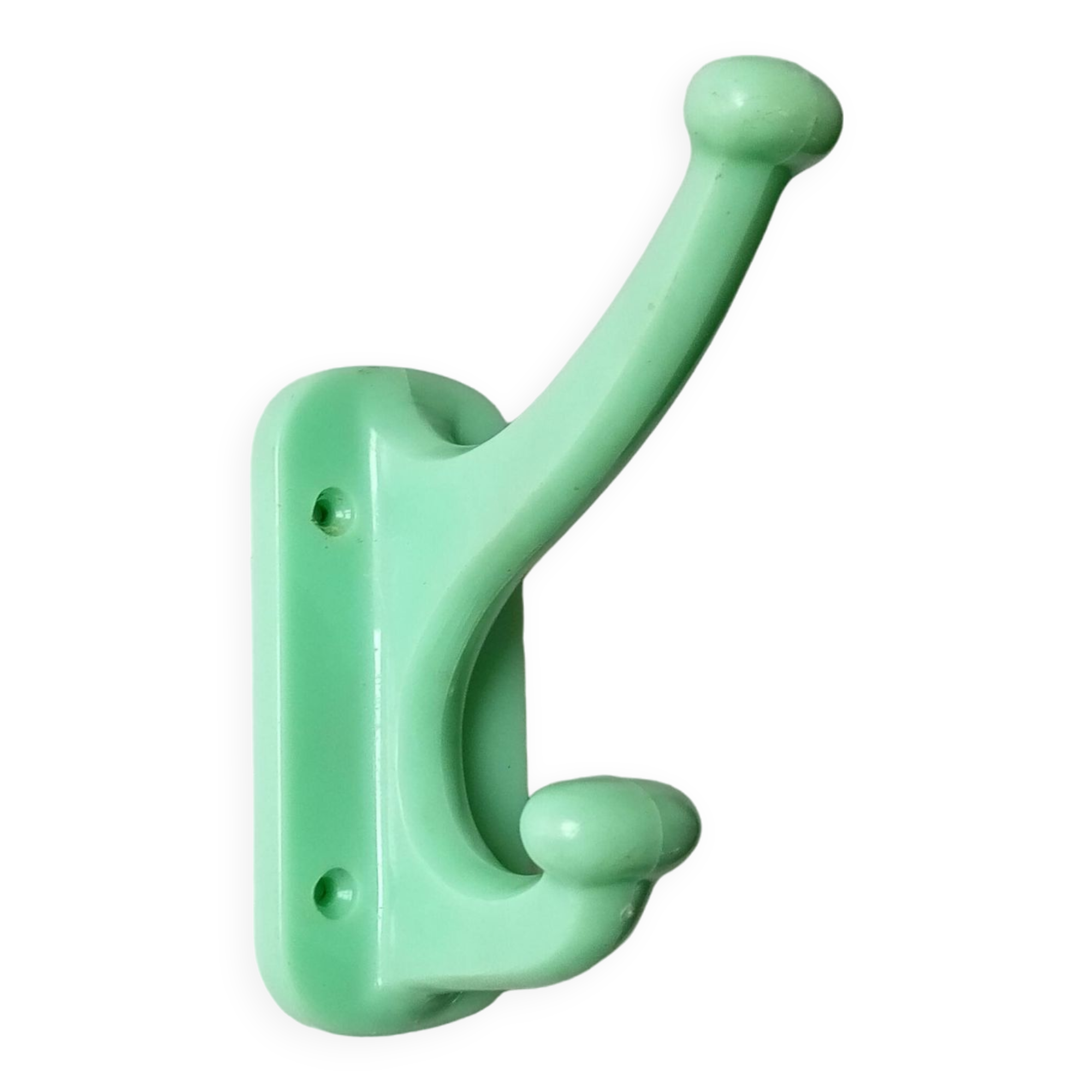 Vintage bakelite coat hook from the 60s