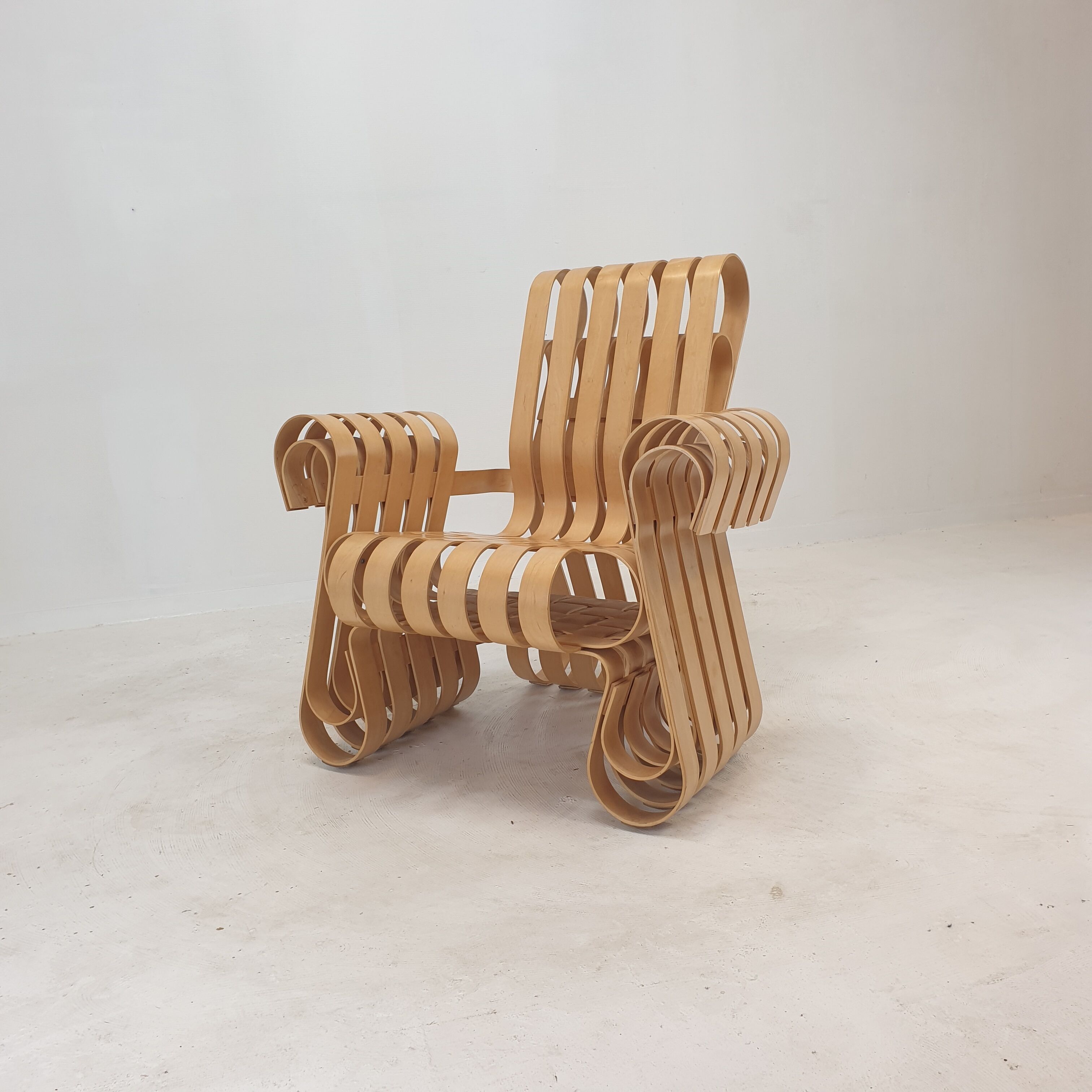 "Power Play" Chair by Frank Gehry for Knoll