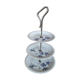 Présentoir serviteur à gâteaux, apéritif, fruits, en porcelaine