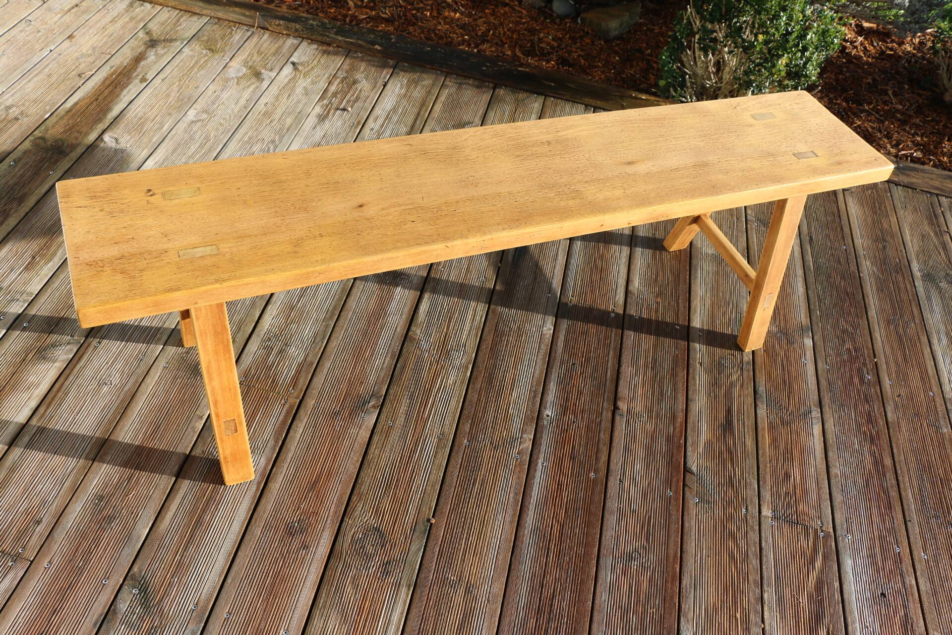 Banc en chêne massif 1500mm