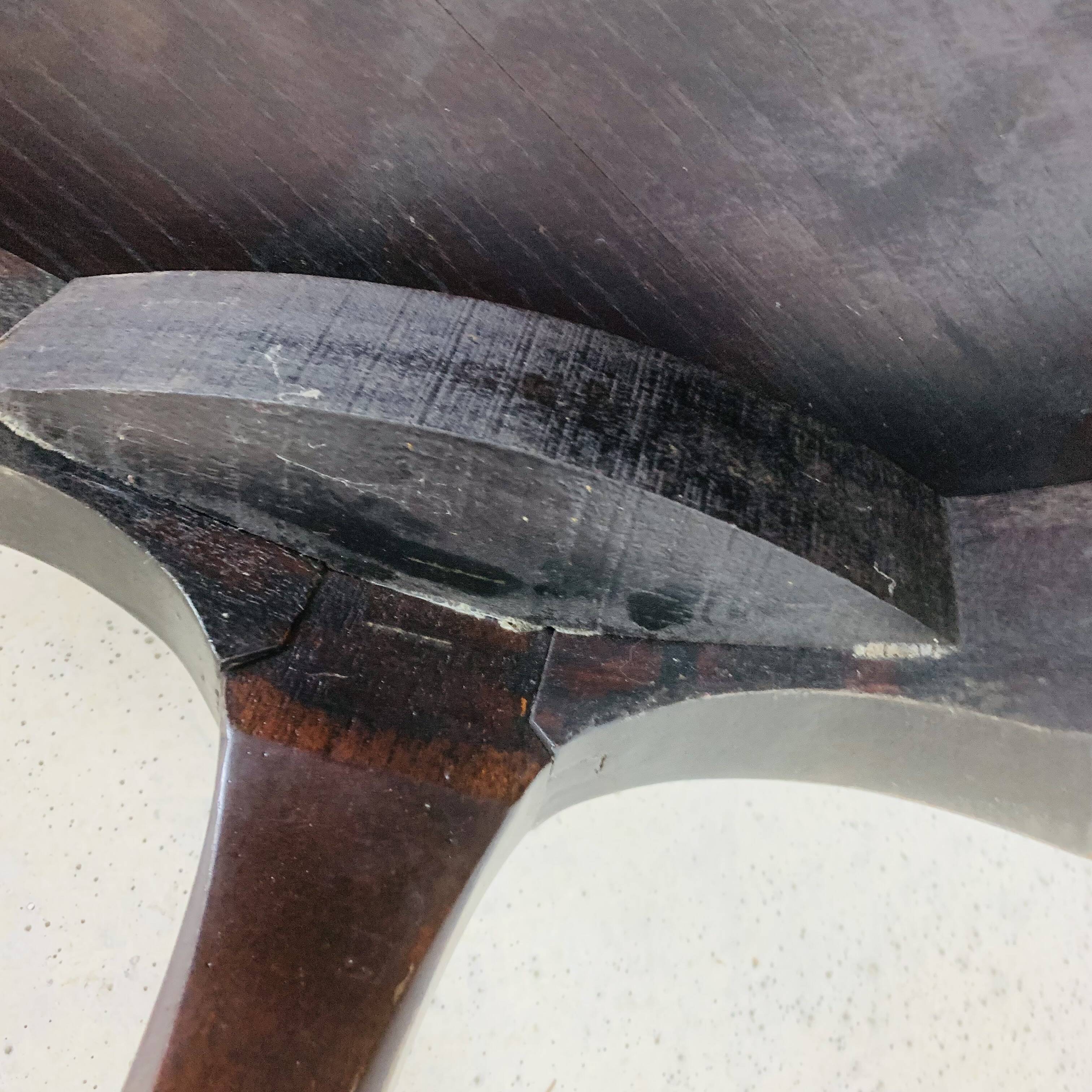 Louis XV High-end inlaid coffee table - Wood, Bronze - 1930s retro vintage