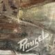 Alpine Table from the 1950s, carved and painted wood, signed by Francois Raugel - 4