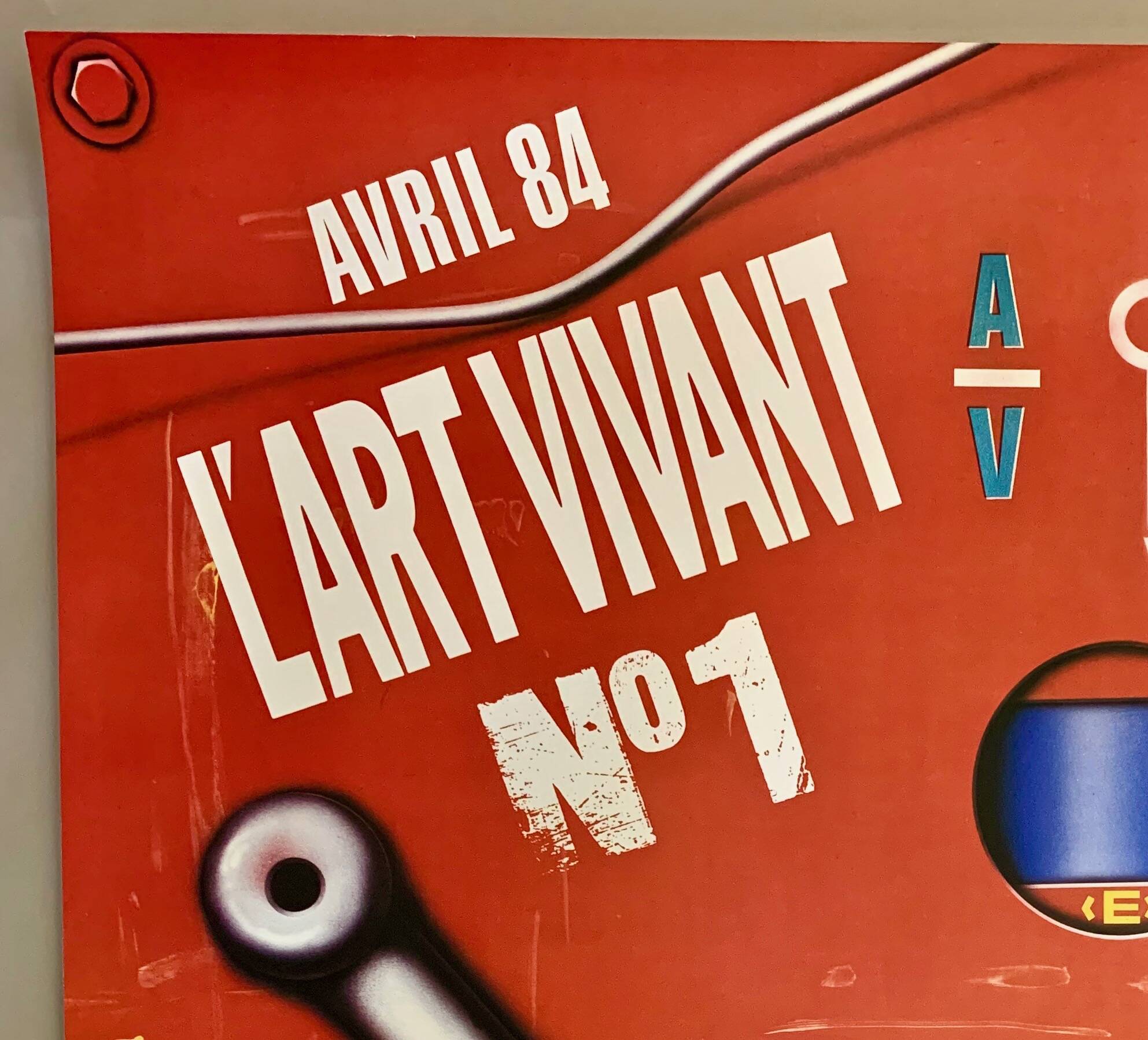 Original lithograph by modern and contemporary artist Peter Klasen art vivant n°1