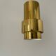 Pair of vintage pendant lights, brass, Sweden 1960