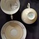 Porcelain coffee service from Limoges, Charles Ahrenfeldt manufacture.