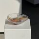Contemporary pink blown glass bowl Carlos Vieira D21