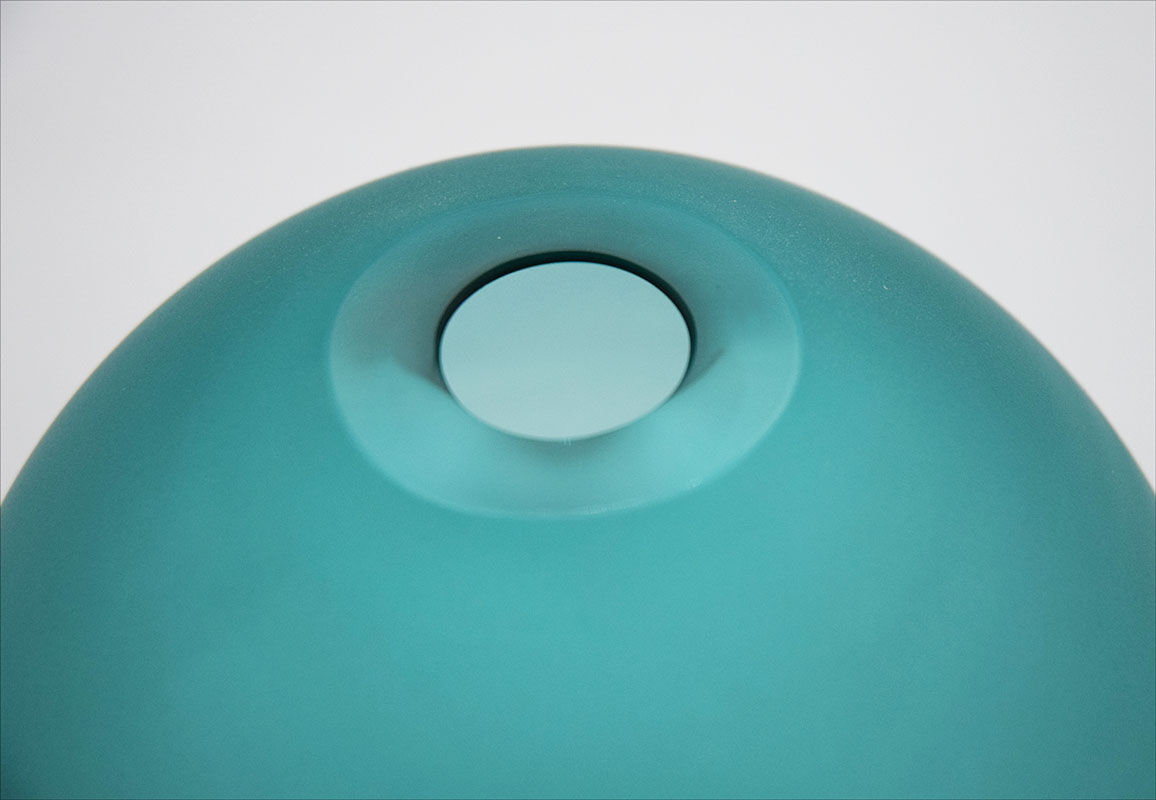 Cenedese Murano spherical vase 1970s