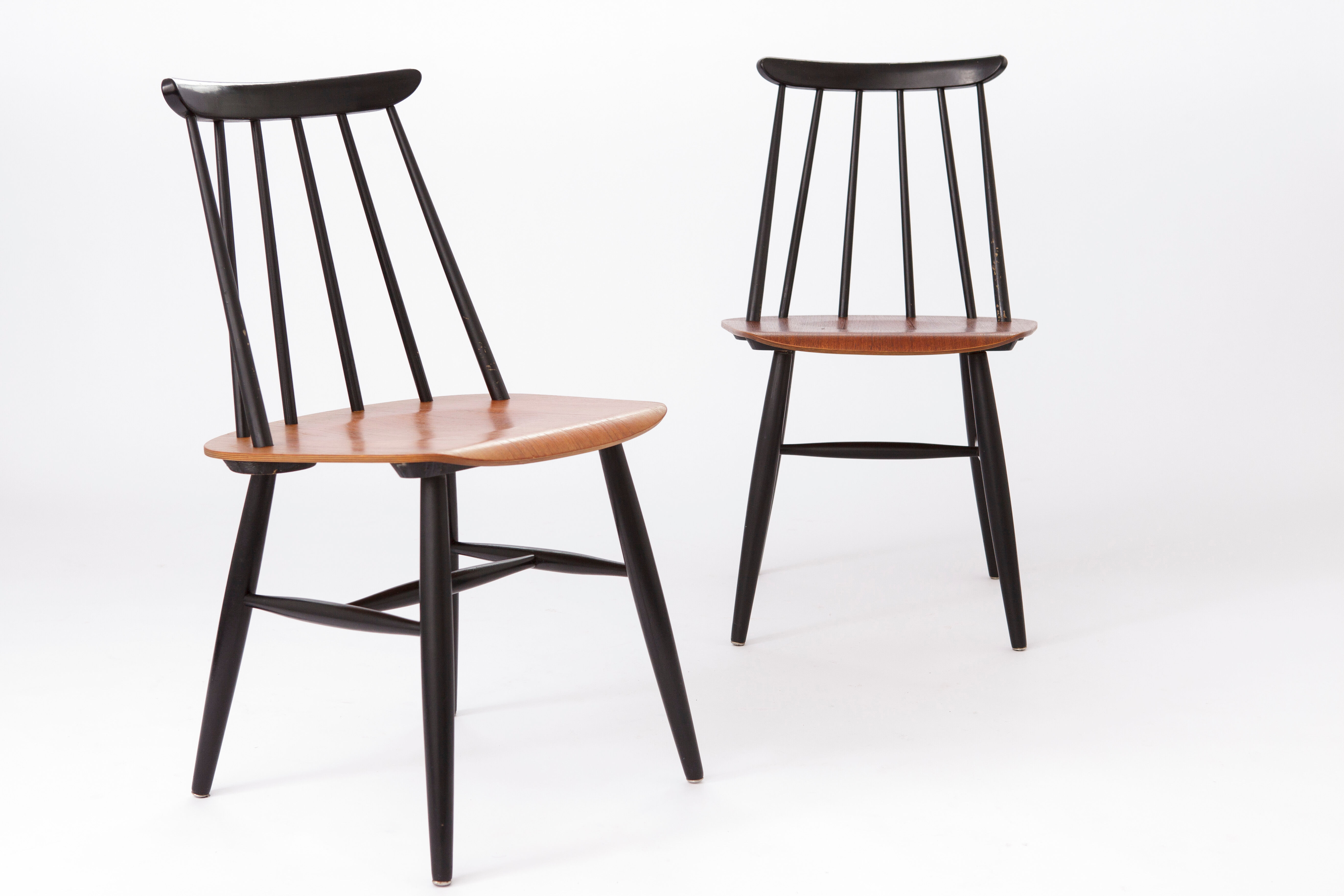Paire de chaises Fanett d'Ilmari Tapiovaara pour Asko 60/70