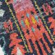Berber carpet Boucherouite 126 x 269 cm