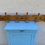 Coat rack with 6 double hooks