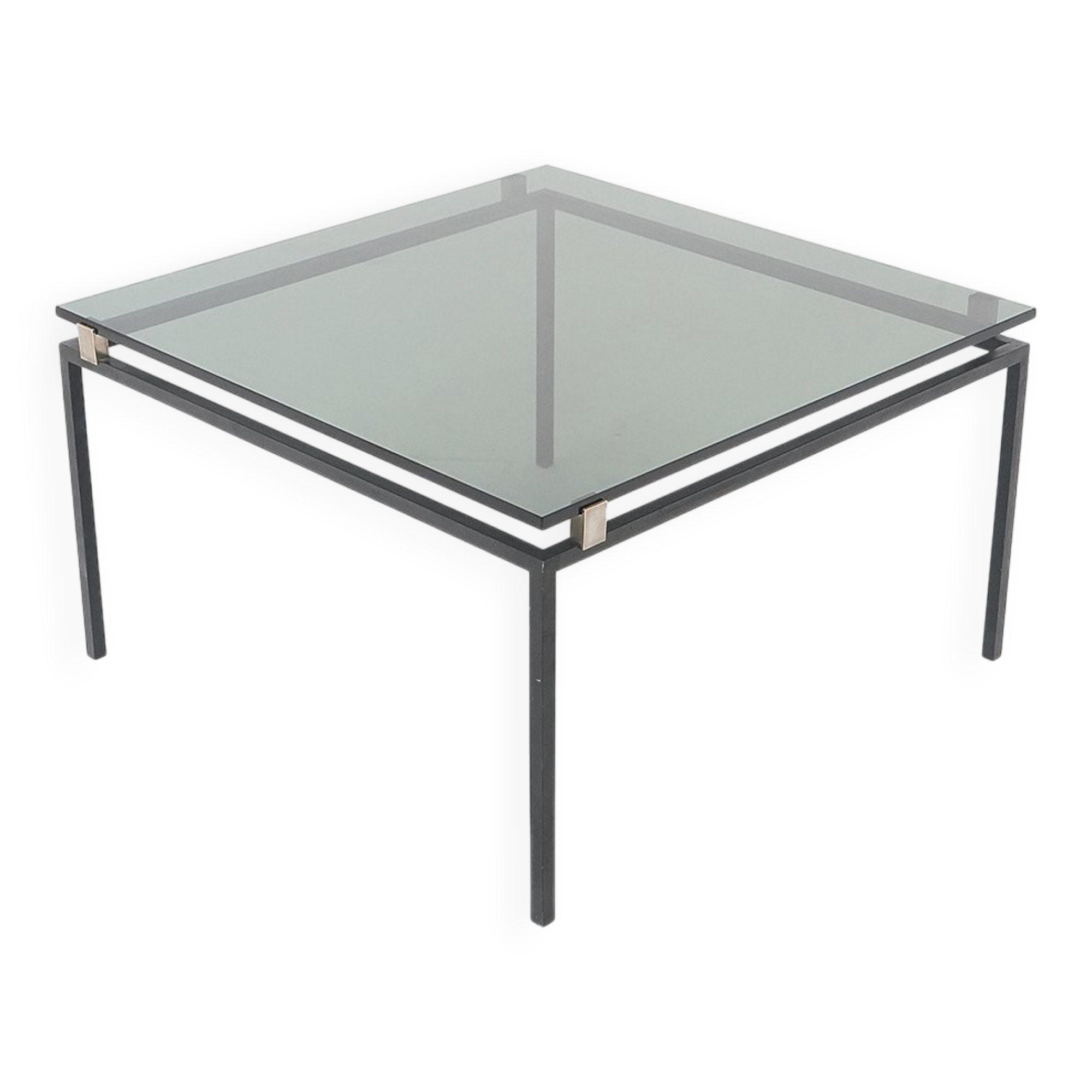 Square coffee table by Fontana Arte, 1960s.