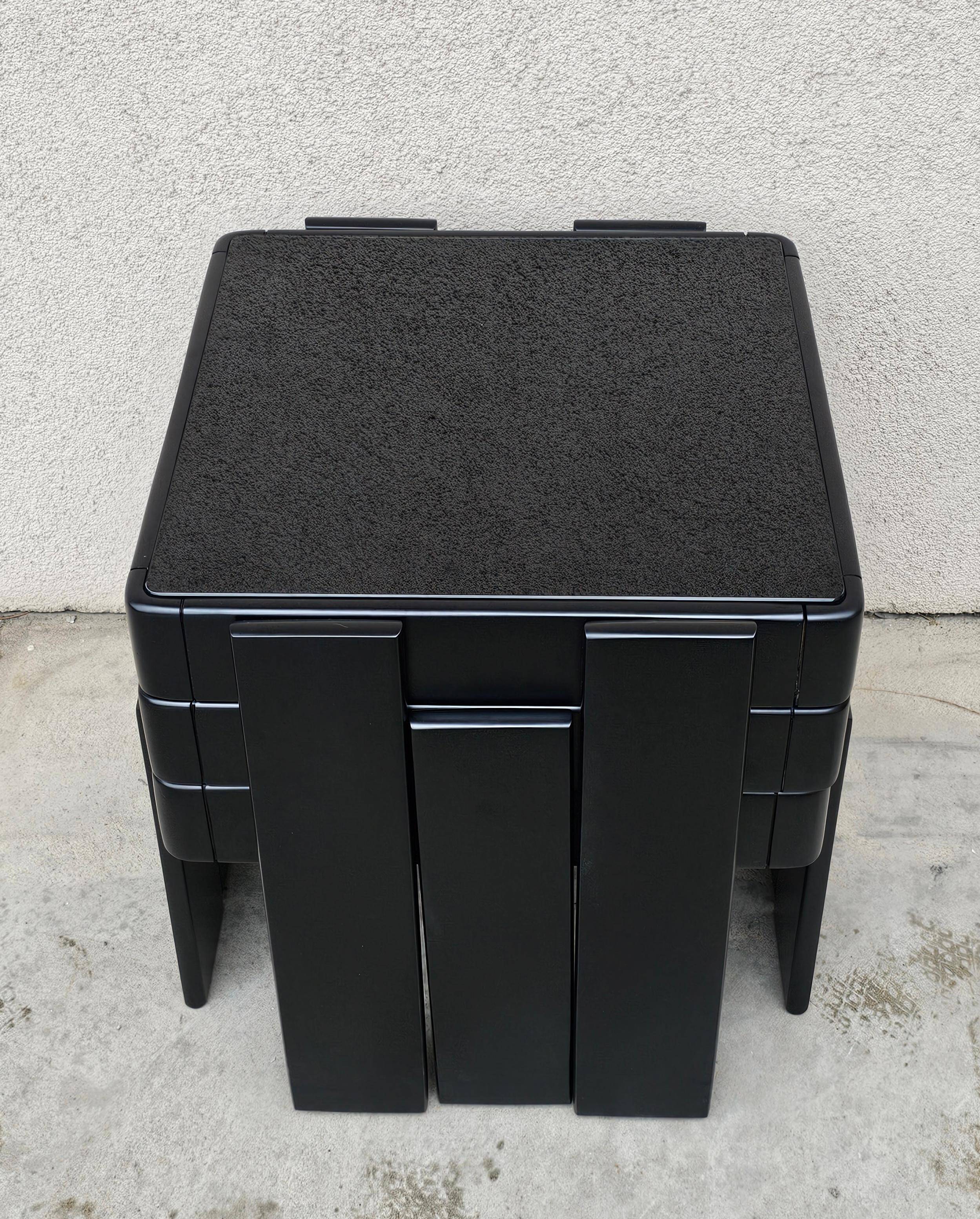 Nestable tables from the mid-century by Gianfranco Frattini 1960s