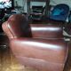 Art deco leather club Chair
