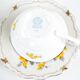 Set of porcelain cups, German design, 20th century, made in Germany
