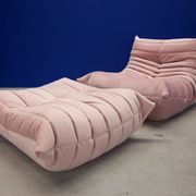 Togo armchair and footstool model designed by Michel Ducaroy 1973