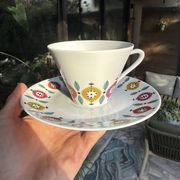 Vintage tea service from the 70s – Schirnding Bavaria – 2 cups + plates