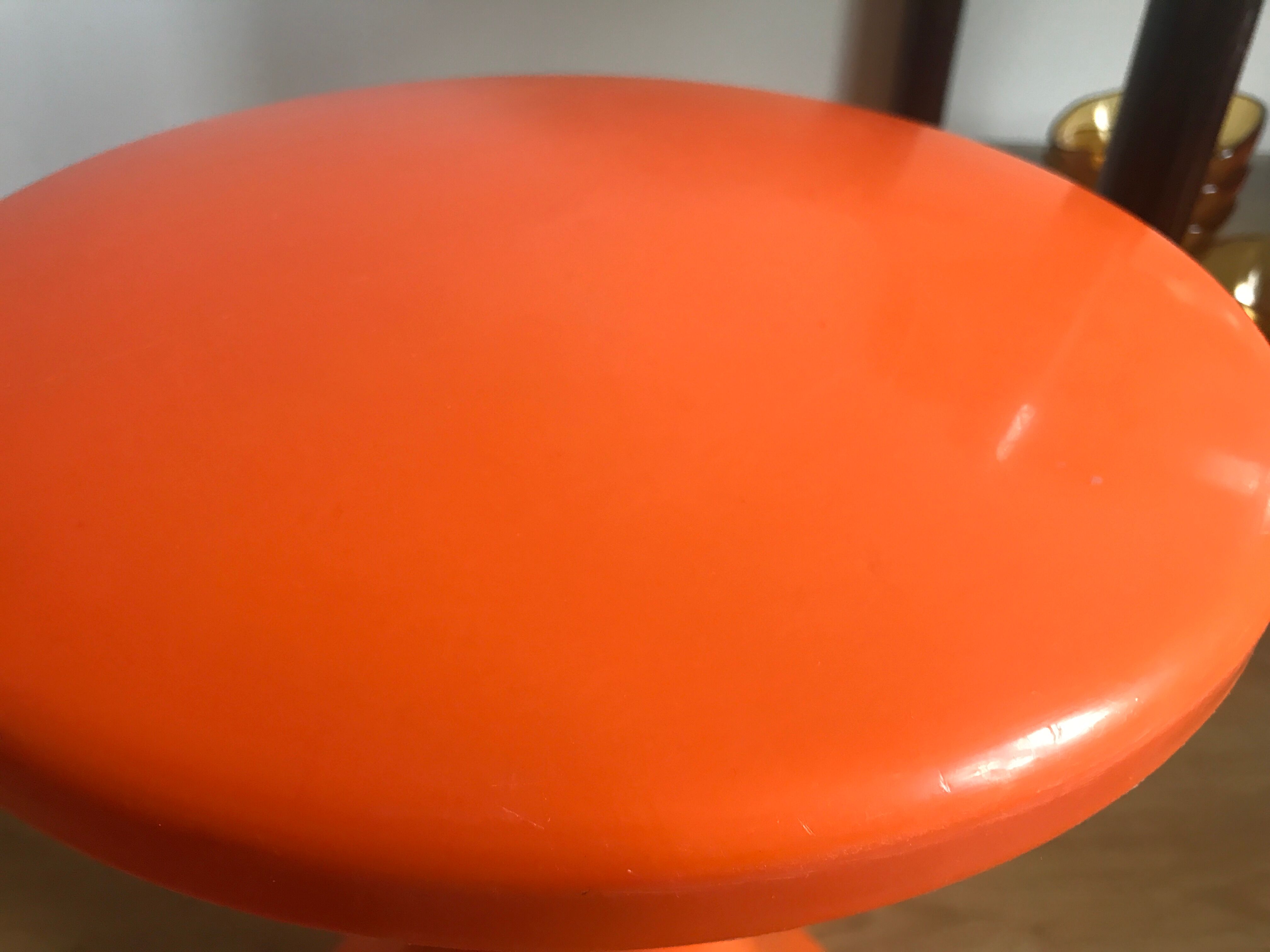 Vintage stool tam tam orange by Stamp