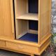 Vintage wardrobe with compass feet 1960