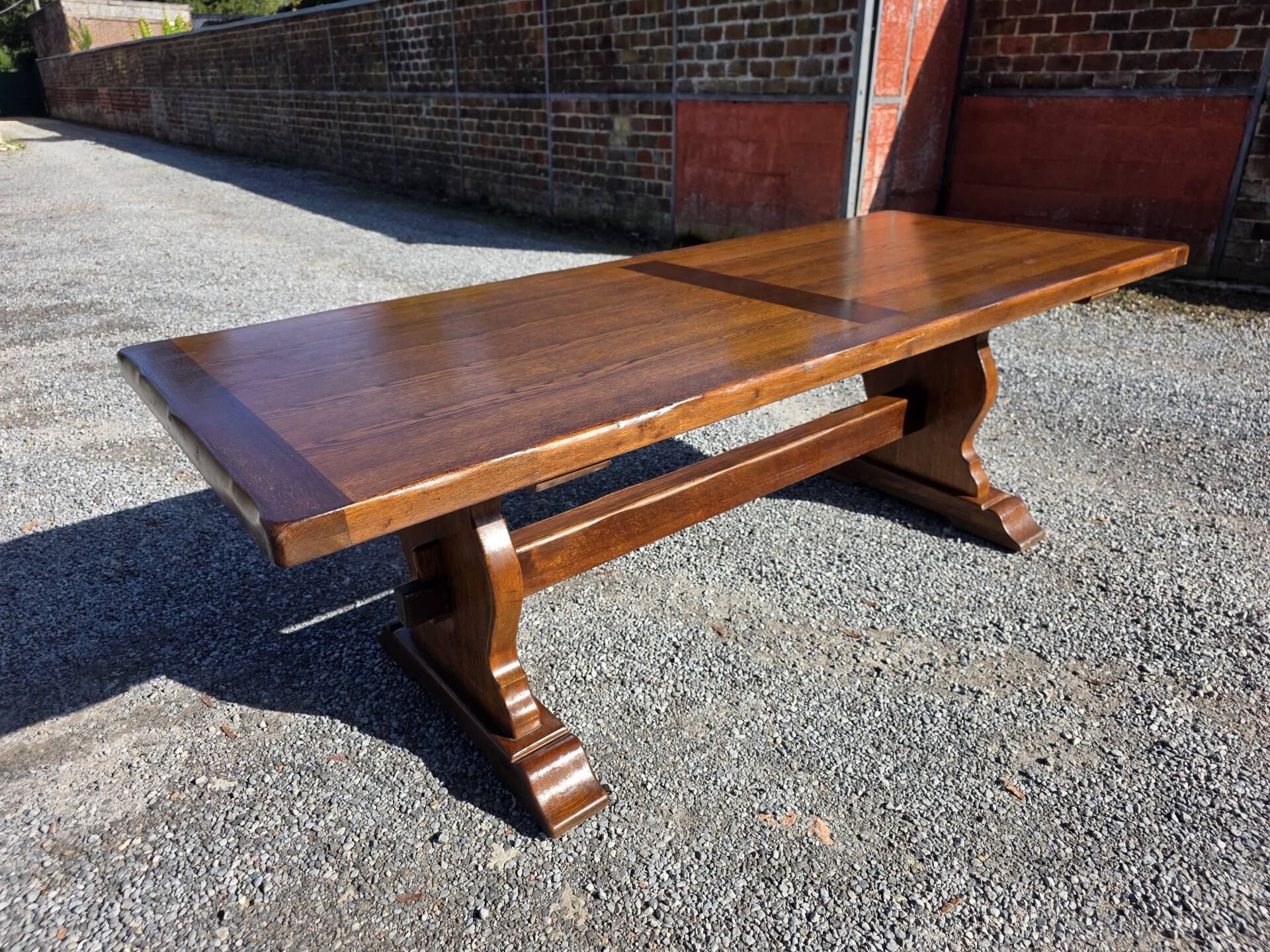 Monastery table in oak