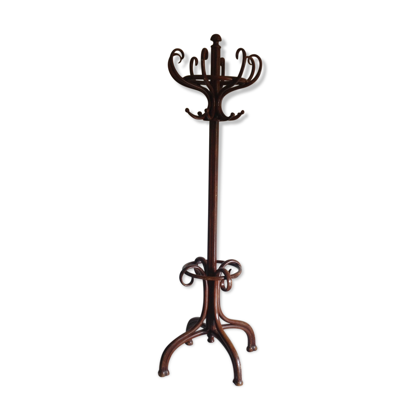 Porte-manteaux perroquet Thonet ancien