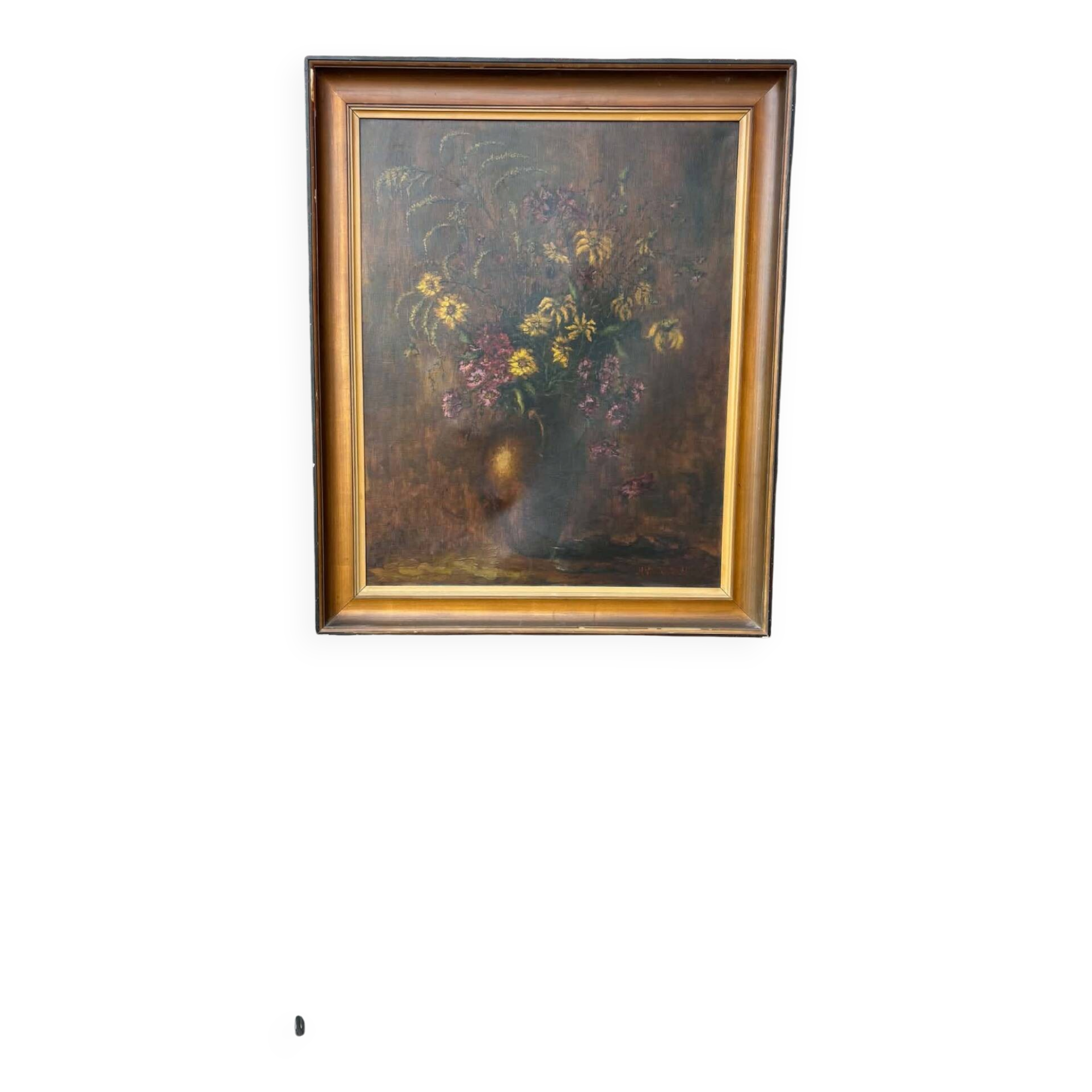 Grand Old Painting – Still Life Flower Bouquet